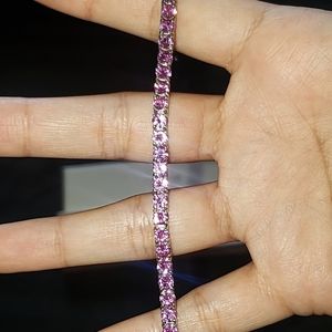 Pink Sapphire Bracelet